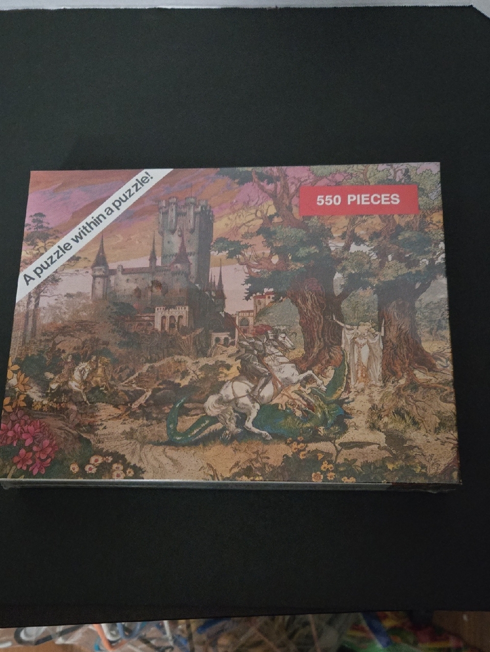 1987 Great American Puzzle Factory Larry Evans Hidden Pictures Puzzle Castle NIB